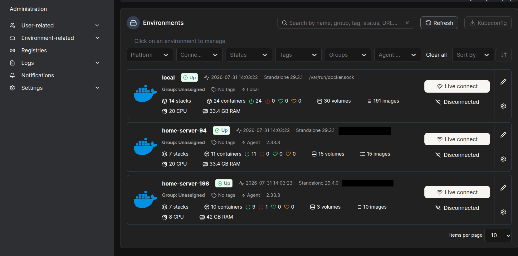 Docker Container 관리